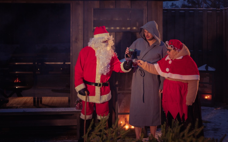 Julbastun är en lika viktig del av den finska julen som tomten och julskinkan | Kirami FinVision® -saunat