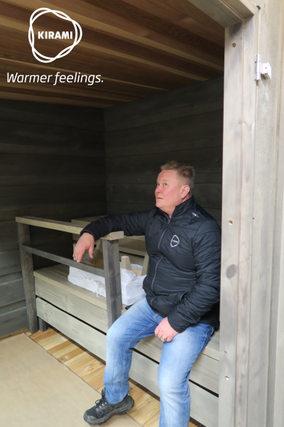 VD Mika Rantanen | Kirami Sauna Factory