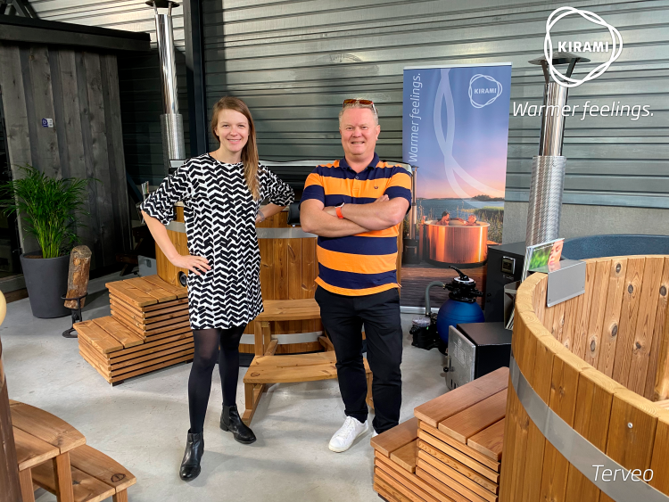 Terveo showroom | Irina Ladu och Mika Rantanen 2021 | Kirami