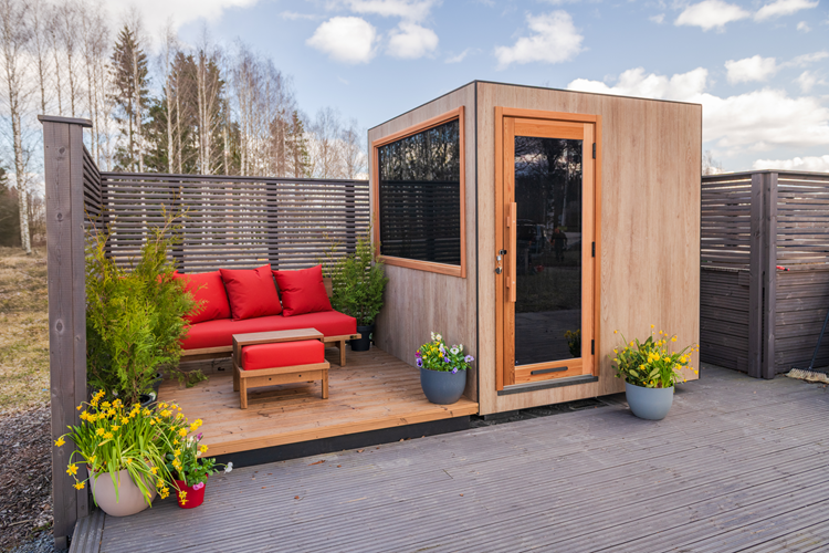 Kirami FinVision® -sauna Zero M - med nätverksanslutning
