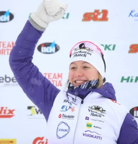 Skidåkaren Katri Lylynperä siktar på världscupen | Kirami