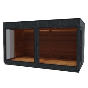 Kirami FinVision® -lounge XL Nordic misty, (standard) 2 doors