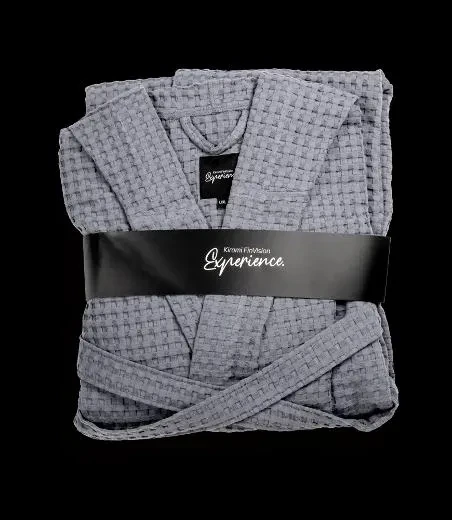 Kirami Finvision Experience Bathrobe, Grey S/M