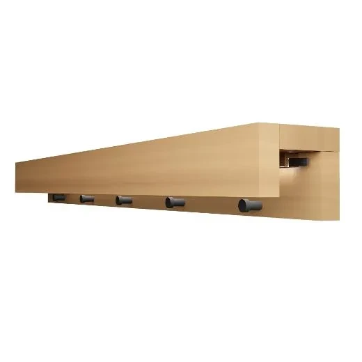 Kirami FinVision® -changing room clothes hanger Misty with a LED light