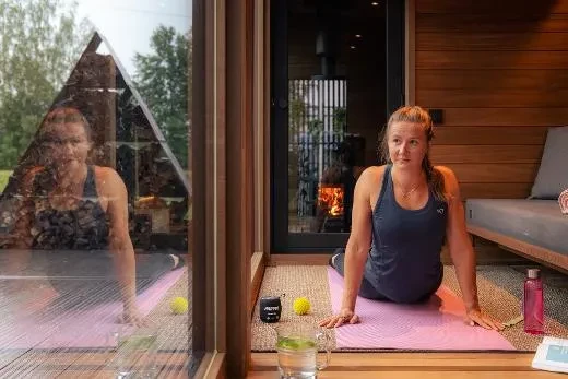 A spacious Yoga room in your backyard | Kirami FinVision® -lounge XL Misty