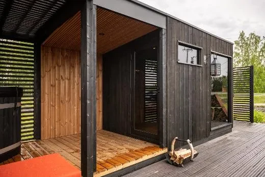 Kirami FinVision® -changing room S Misty can be connected to other Misty modules