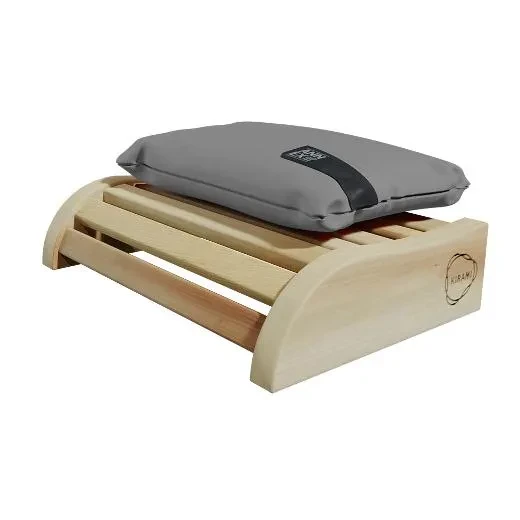 The Kirami FinVision® -headrest cushion completes the ambience of your sauna