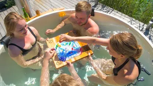 Premium Pearly M on a terrace