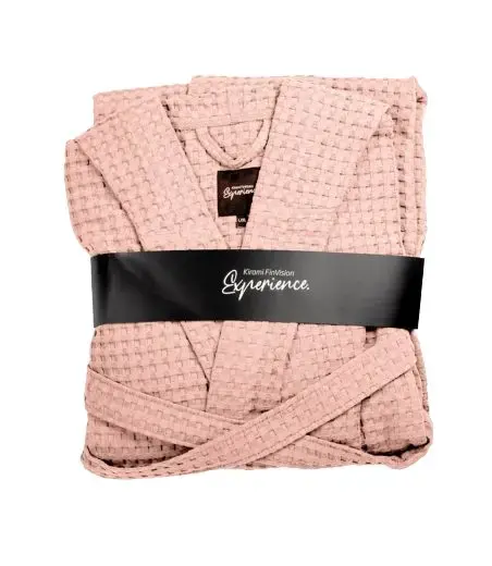Kirami Finvision Experience Bathrobe, Rose S/M