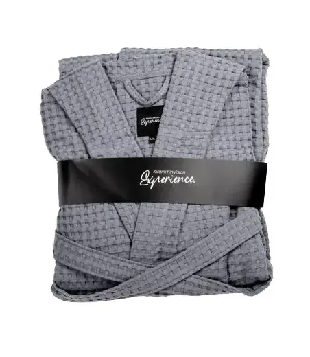 Kirami Finvision Experience Bathrobe, Grey S/M