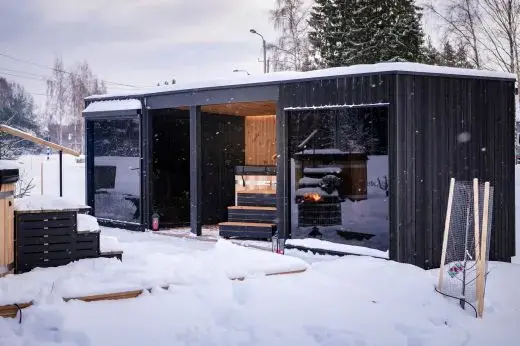 Outdoor sauna | Kirami FinVision® -sauna M Misty