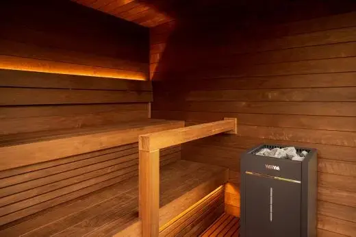 Kirami FinVision -sauna M Misty, Left